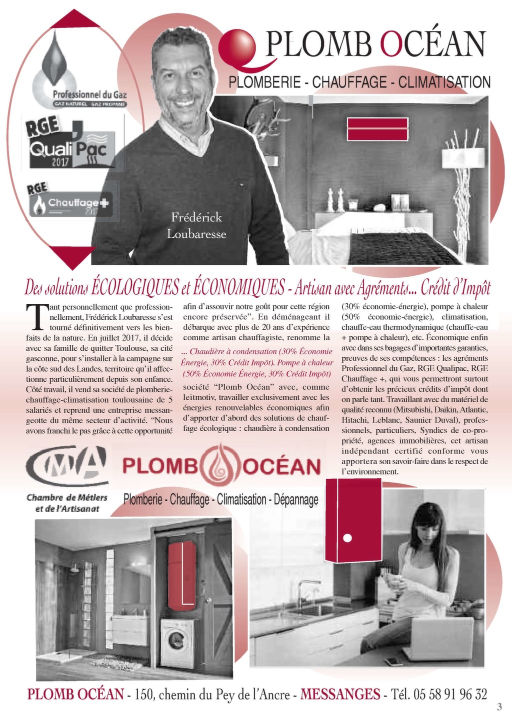 Plomberie chauffage climatisation magazine